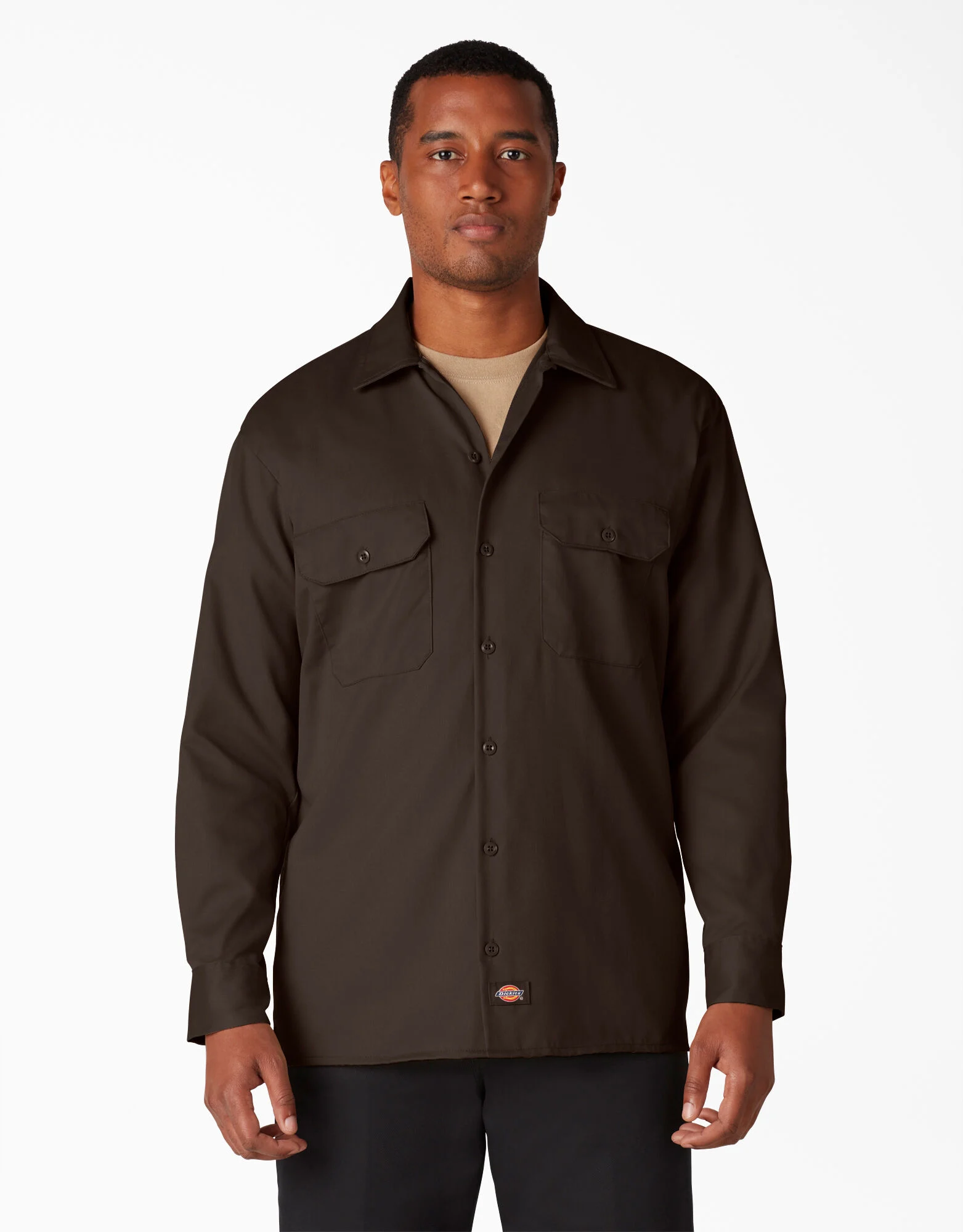 LONG SLEEVE TWILL WORK SHIRT | DICKIES 574 – Tom Waters Boots