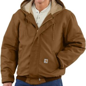 CARHARTT MENS FLAME-RESISTANT DUCK ACTIVE JAC/QUILT-LINED - 3 WARMEST RATING