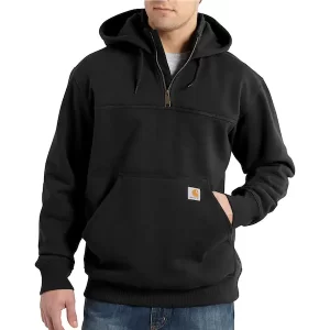 CARHARTT MEN'S RAIN DEFENDER LOOSE FIT HEAVYWEIGHT QUARTER-ZIP SWEATSHIRT