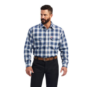 ARIAT MEN'S FR RAYBURN SNAP WORK SHIRT