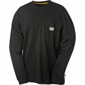 CATERPILLAR TRADEMARK LONG SLEEVE POCKET T-SHIRT