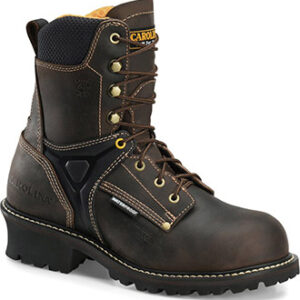 CAROLINA MEN'S 8-INCH COMPOSITE TOE LOGGER WORK BOOT