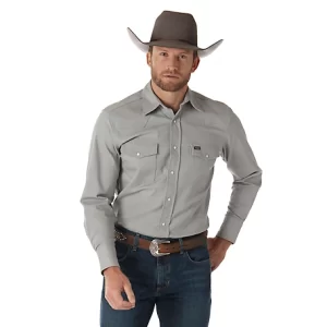 WRANGLER MEN'S LONG SLEEVE WORK SHIRT