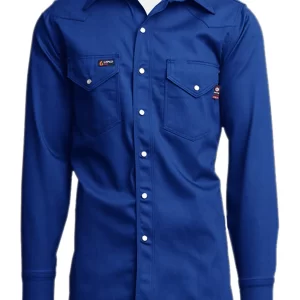 LAPCO FR UNIFORM SHIRT 7 OZ. 100% COTTON SNAPS