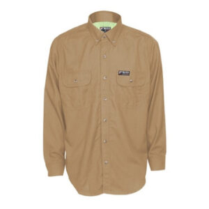 SUMMIT BREEZE 5.5-OUNCE FR VENTED SHIRT - TAN