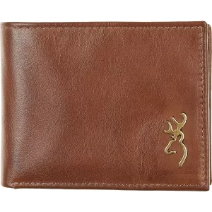 MEN'S BROWNING BRASS BUCK BI-FOLD WALLET- B0000146