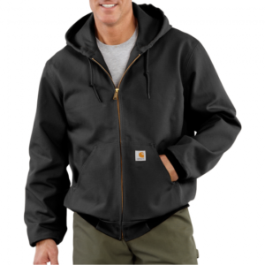 CARHARTT MEN'S LOOSE FIT FIRM DUCK THERMAL LINED ACTIVE JACKET- J131