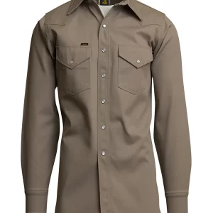 LAPCO MEN'S 100% COTTON 10 OZ HEAVY-DUTY WELDING SHIRT LS