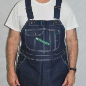 KEY MEN'S  UNWASHED DENIM BIB OVERALL STYLE- 273.41