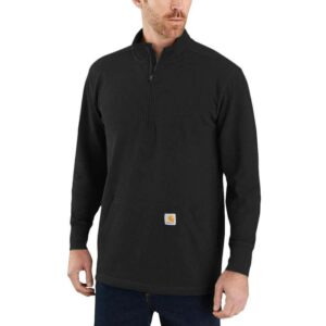 CARHARTT RELAXED FIT HEAVYWEIGHT LONG SLEEVE HALF ZIP THERMAL SHIRT