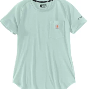 CARHARTT WOMEN'S  FORCE RELAXED FIT MIDWEIGHT POCKET T-SHIRT