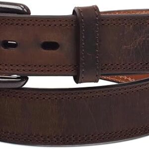 ARIAT MEN'S DISTRESSED INSET LOGO BELT-A1012702