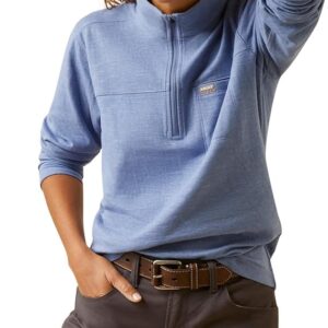 ARIAT WOMEN'S REBAR FOUNDATION 1/4 ZIP SHIRT
