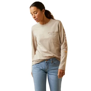 WOMEN'S ARIAT REBAR WORKMAN LOGO T-SHIRT 10046781