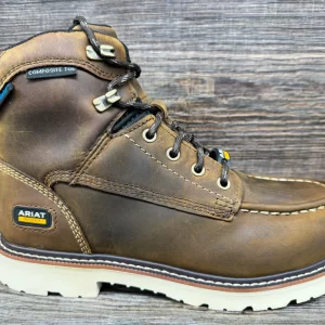 ARIAT WOMEN'S COMPOSITE TOE REBAR LIFT H20 WORK BOOT -10053821