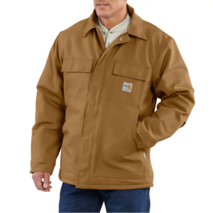 CARHARTT MEN'S FR DUCK TRADITIONAL COAT QUILT LINED -101618