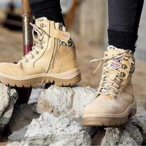 STEEL BLUE WOMEN'S SOUTHERN CROSS 6" WATER RESISTANT STEEL TOE WORK BOOT - 812861