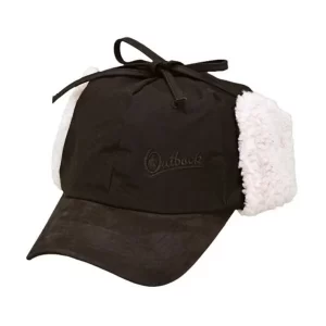 OUTBACK EAR FLIP BASEBALL MCKINLEY CAP 1492-BLK