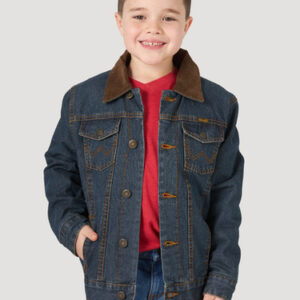 WRANGLER YOUTH WESTERN JACKET LINED JEAN JACKET