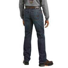 ARIAT MEN'S FR M4 RELAXED BASIC BOOT CUT JEANS-10012555