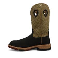 TWISTED X 12"  COMPOSITE TOE WESTERN WORK BOOT WATERPROOF