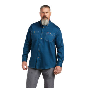ARIAT MEN'S FR VENTED L/S WORK SHIRT
