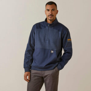 REBAR WORKMAN DURACANVAS 1/4 ZIP SWEATSHIRT