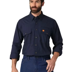WRANGLER MEN'S FR 20X VENTED WORK SHIRT