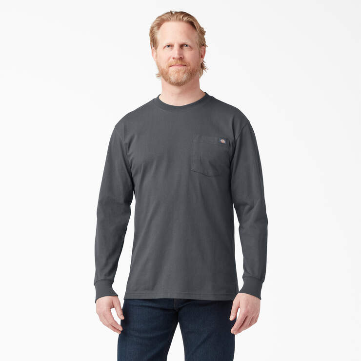 DICKIES MENS HEAVYWEIGHT LONG SLEEVE T-SHIRT-WL450 – Tom Waters