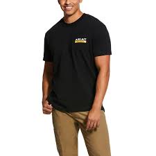 REBAR COTTON STRONG ROUGHNECK GRAPHIC SHORT SLEEVE T-SHIRT