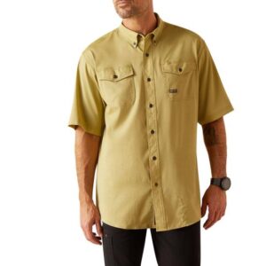 ARIAT REBAR MADE TOUGH VENTTEK DURASTRETCH WORK SHIRT-10048863