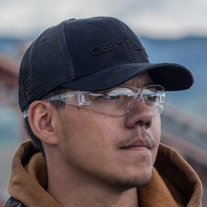 CARHARTT MEN'S CANVAS MESH BACK LOGO GRAPHIC CAP-101195