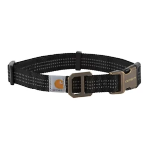 CARHARTT DOG COLLAR BLACK MED-P000034300103