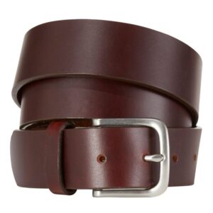 WILDT LEATHER BELT IN BROWN
