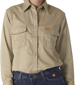 WRANGLER WOMENS FR WESTERN LONG SLEEVE SHIRT -FRLW06T