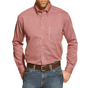 ARIAT MENS FR BELL WORK SHIRT-10015945