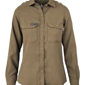 Ladies FR Uniform Shirts made with 5oz. Teca Safe One® Inherent
