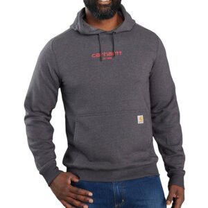 CARHARTT MEN'S FORCE RELAXED FIT LIGHTWEIGHT LOGO GRAPHIC SWEATSHIRT