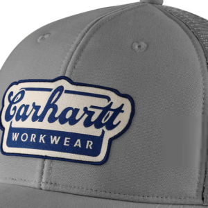 CARHARTT MEN'S TWILL MESH BACK SCRIPT PATCH CAP-106738