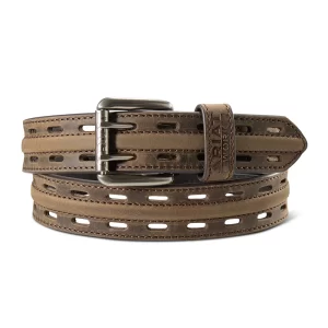 ARIAT  MEN'S  1 1/2 DOUBLE HOLE WORK  BELT-A1700702