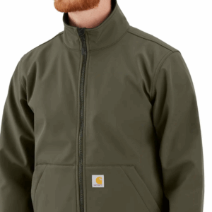CARHARTT MEN'S RAIN DEFENDER RELAXED FIT SOFTSHELL JACKET-106438