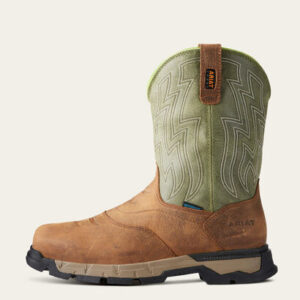 ARIAT MEN'S REBAR FLEX WESTERN WATERPROOF COMPOSITE TOE WORK BOOT-10021486